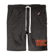 USC Trojans Men's League Black Heritage Jogger Short